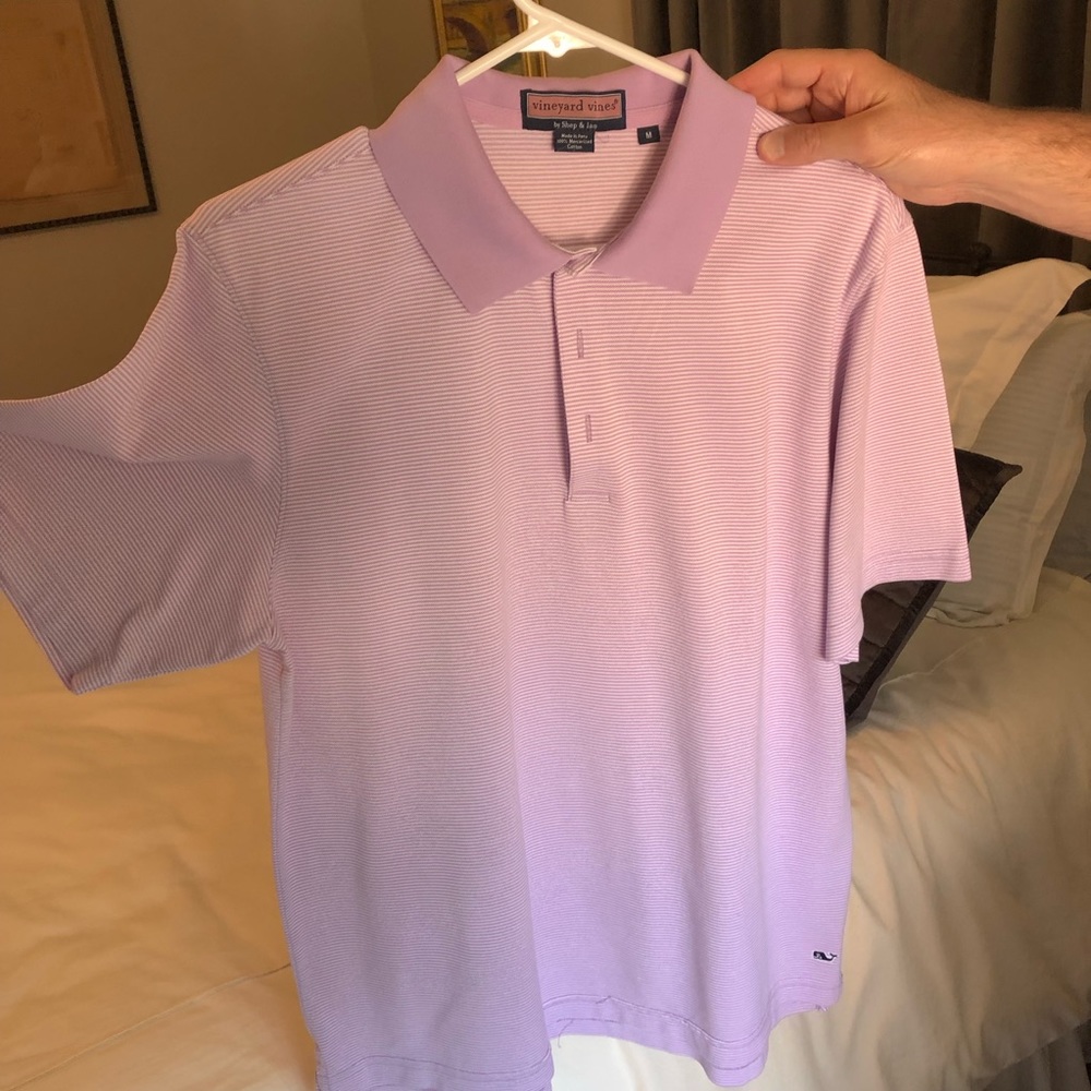 Vineyard vines striped polos